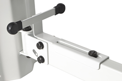 Loudspeaker Wall Bracket with 2 Way Adjustment White Finish